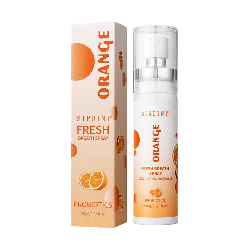 Probiotics Mint Fresh Breath Oral Spray, Long Lasting Mouth Freshener for Oral Care