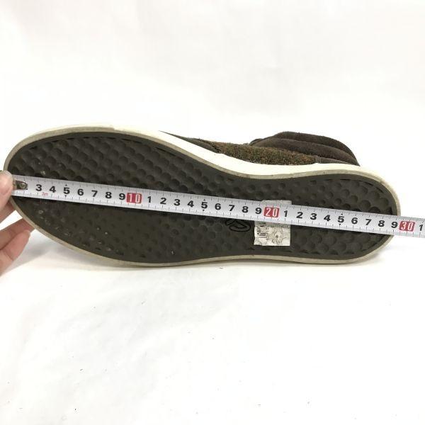 Clarks Harris Tweed short boots 8.5G 27 brown(USED)