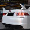 Para Honda Accord CL7 CL9 TSX ABS FD2 Spoiler 2003 2004 2005 2006 2007 Três Peças Tampa do Porta-malas do Carro Accord Asa Traseira