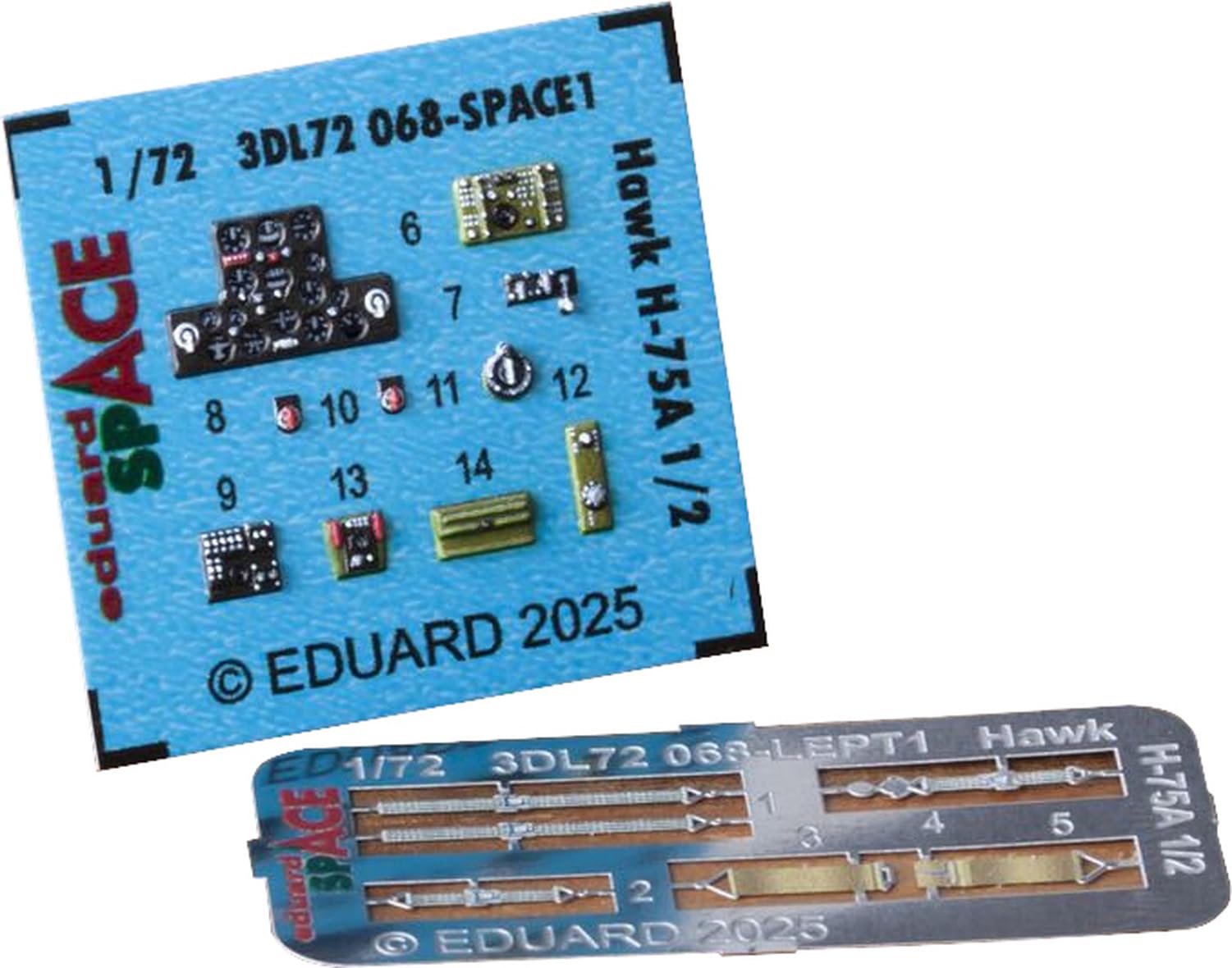 

Eduard 1/72 Космический B-24J Интерьер 3D Декаль с Набором Травленых Деталей (для Хасэгавы) Декаль для пластиковой модели EDU3DL72069 (Самолет)