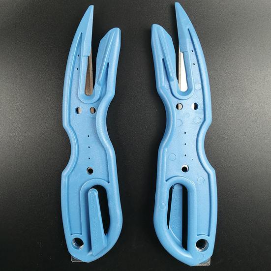 Wrapping Strip Cutter Portable Safe Anti-slip Ergonomic Handle Multifunctional Express Box Opener Wrapping Tape Film Cutting Tool