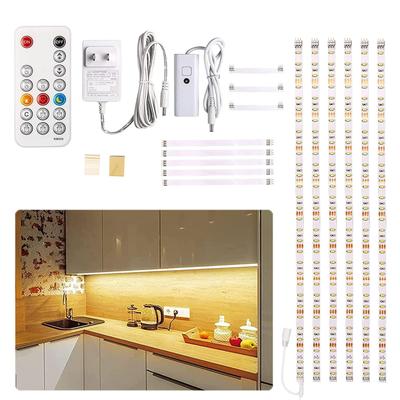Wobane Cabinet Bulb Remote Time Memory Kitchen Energy Tape X 6 3m LED Bar PSE No Construction Paste 2700K High Brightness Line Indirect Under Shelf