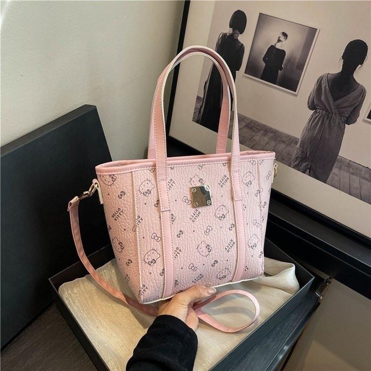 Print Cartoon Crossbody Bag Sweet Versatile Handbag For Girl Outings
