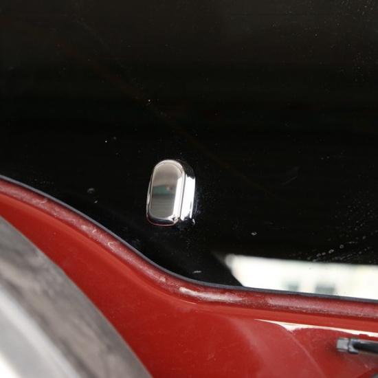 ABS Silver Tailgate Handle Bezel Cover For Toyota FJ Curiser 2007-21