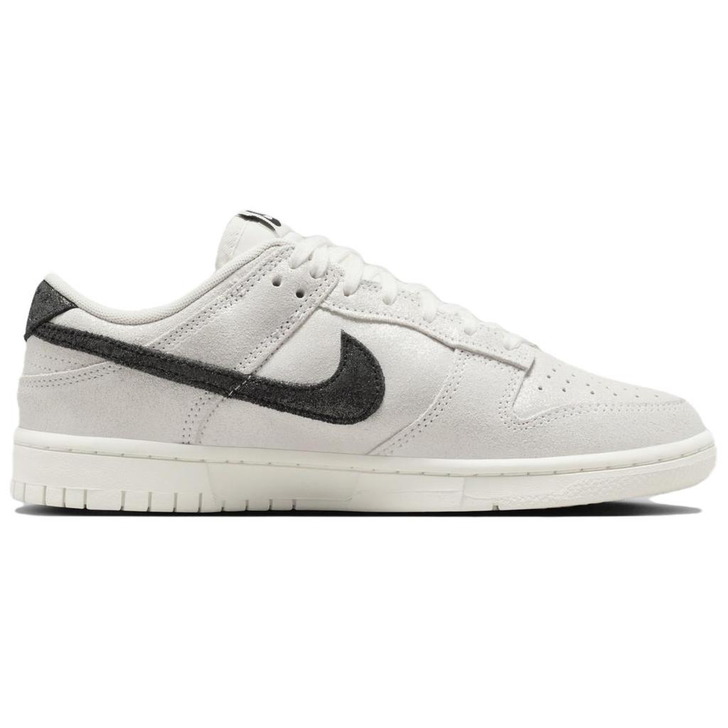 New Nike Dunk Low Se White Black Team Red Women's