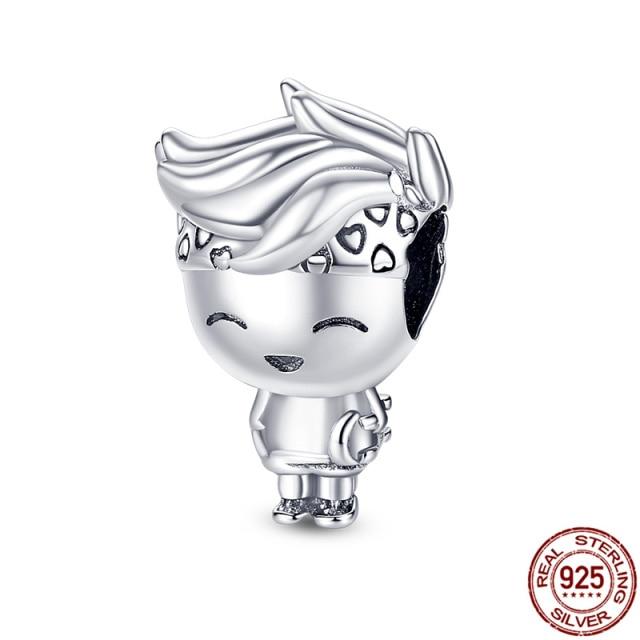 Plata Charms Of Ley 925 Silver Air Balloon Beads Charms Fit 925 Original Bracelets Pulseira Jewelry Diy  New