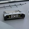Car Solar Powered TPMS Tyre Pressure Monitoring System with 4 Sensors Digital LCD Display Auto Security Alarm Tester Automotive Test