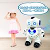 Electric Robot, Radio-Controlled Robot Toy, Bipedal Walking Robot, Moving Toy, Humanoid, Dancing, Sound, Reactive Toy, Light, Demo Mode, Easy to Opera