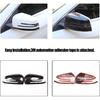 For Mercedes Benz A CLA GLA GLK Class W176 W117 X156 X204 2014-2017 Carbon Fiber Side Rear View Mirror Cover Trim