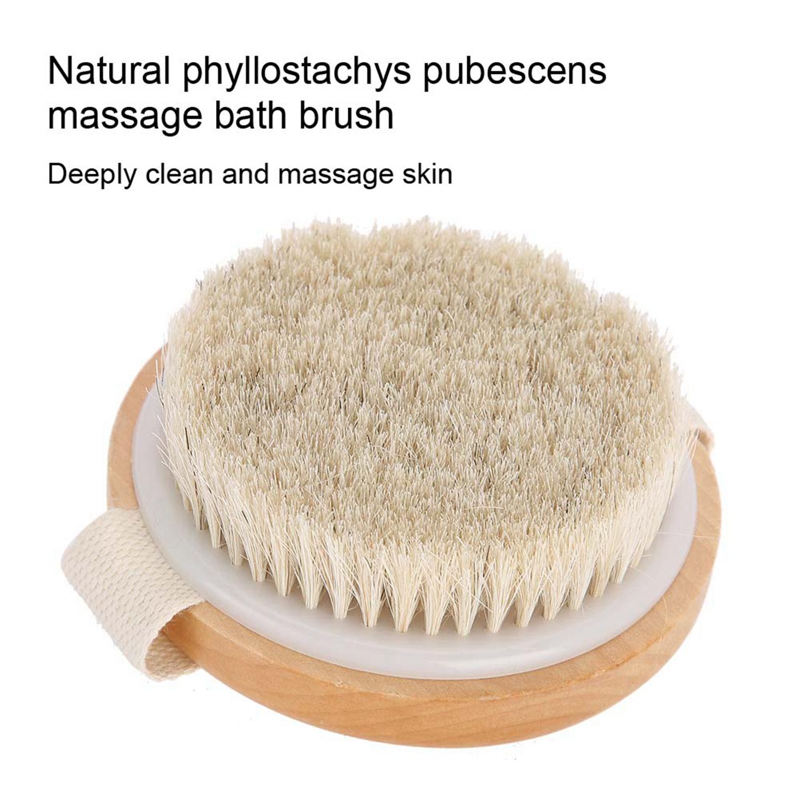 

Bath Brush Soft Brush Hair Body Skin Cleansing Shower Massage Brush