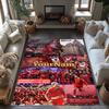 Liverpool Customize Your Name Floor Rug Office Rug Design for Bedrooms Hallway Living Rooms Balcony Antislip Carpet Anime Office Decor