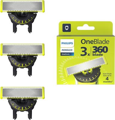 Philips OneBlade 360 Flex Klinge 3er-Pack