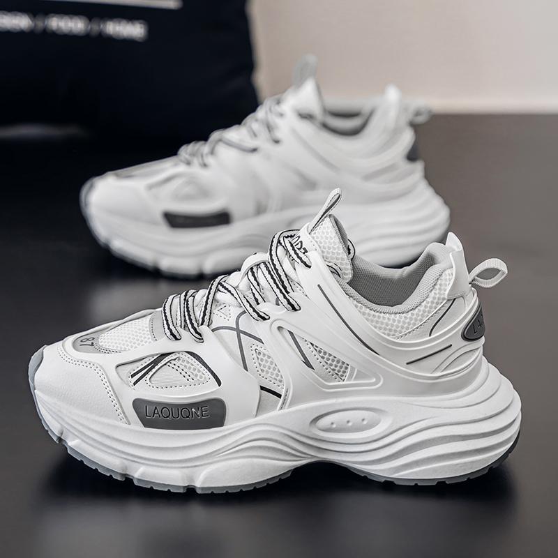 Men's Running Shoes Platform Shoes Men's Sports Shoes Men Board Shoes Women Clunky Sneaker Dad Shoes Couple Sneakers