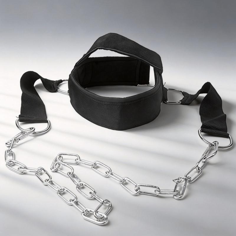 Adjustable Neck Harness Sports Neck Training Exerciser Head Harness Exerciser Head Training Belt Fitness Accessories