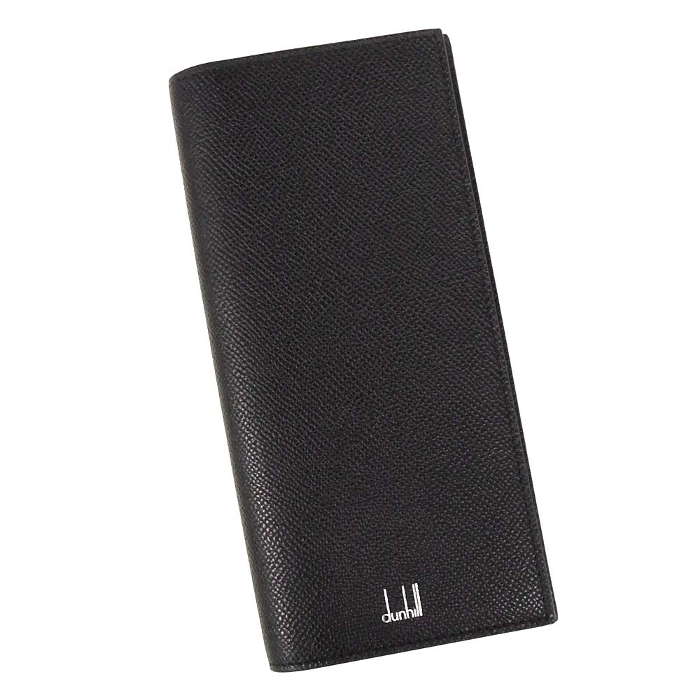 

Dunhill Long Wallet Cadogan F2100CABK Black with Coin Purse [Dunhill] Men s [Goods] чорний
