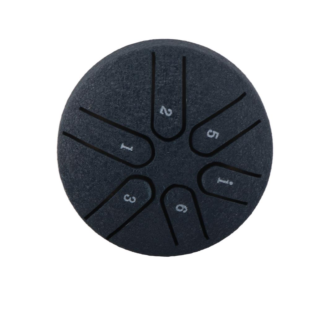 Handpan Drum Professional Mini 6 Note Worry Free Tongue Drum Percussion Instrument with Drumstick