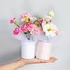 3Pcs Flower Packaging Box Set Round Flower Box Elegant DIY Box for Valentine's Day Wedding Decoration