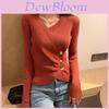 French Minimalist Knit Sweater With Wool Blend For Chic Spring Casual Wear