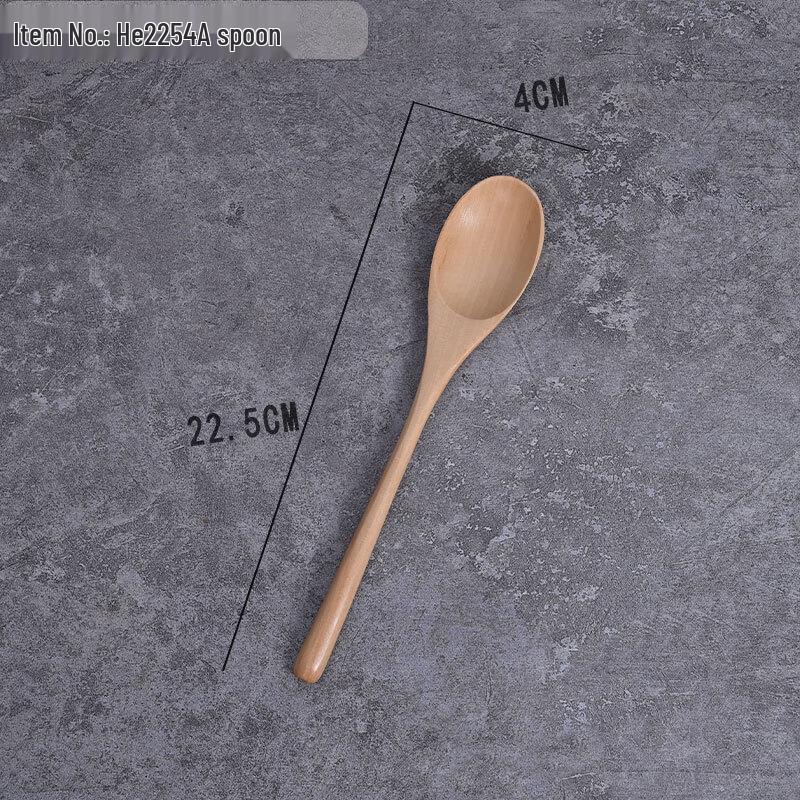 ZISIZ Wooden Japanese Style Spoon Set