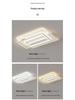 Smart Tricolor Leafless Ceiling Fan Light with Voice Control for Living Room & Bedroom - 110V