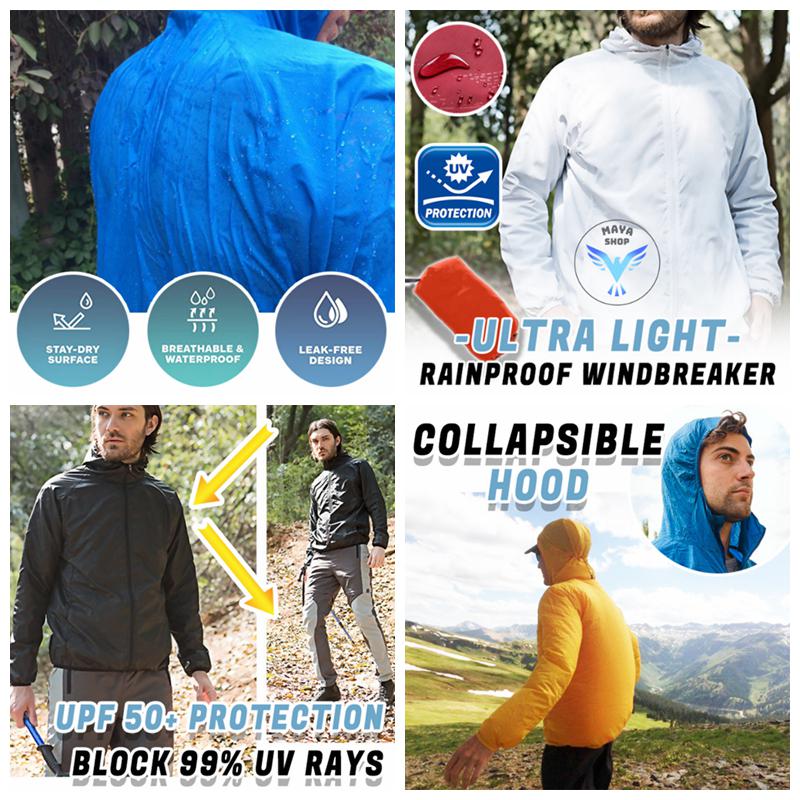 ultralight rainproof windbreaker
