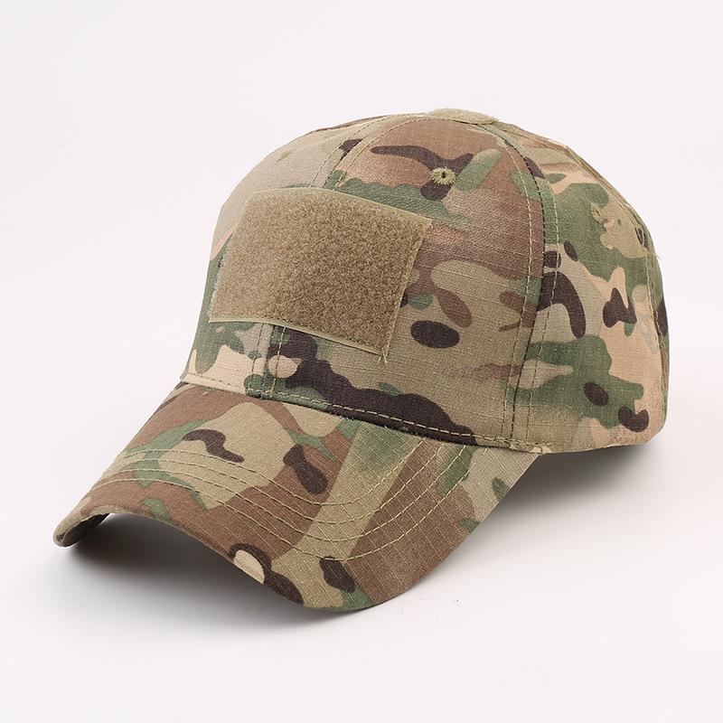

1pc Baseball Caps Camouflage Tactical Outdoor Soldier Combat Paintball Adjustable Hat Summer Snapback Sun Hats For Men Women 54-61CM
