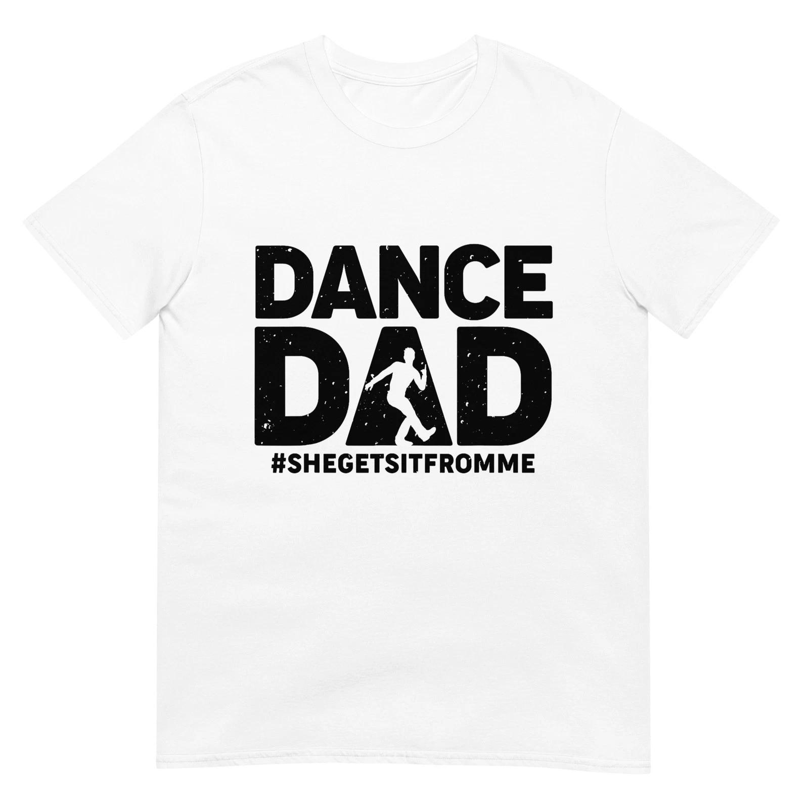 Funny Dance Dad Design for Men Father Male Dancer Dance Dad T-Shirt M