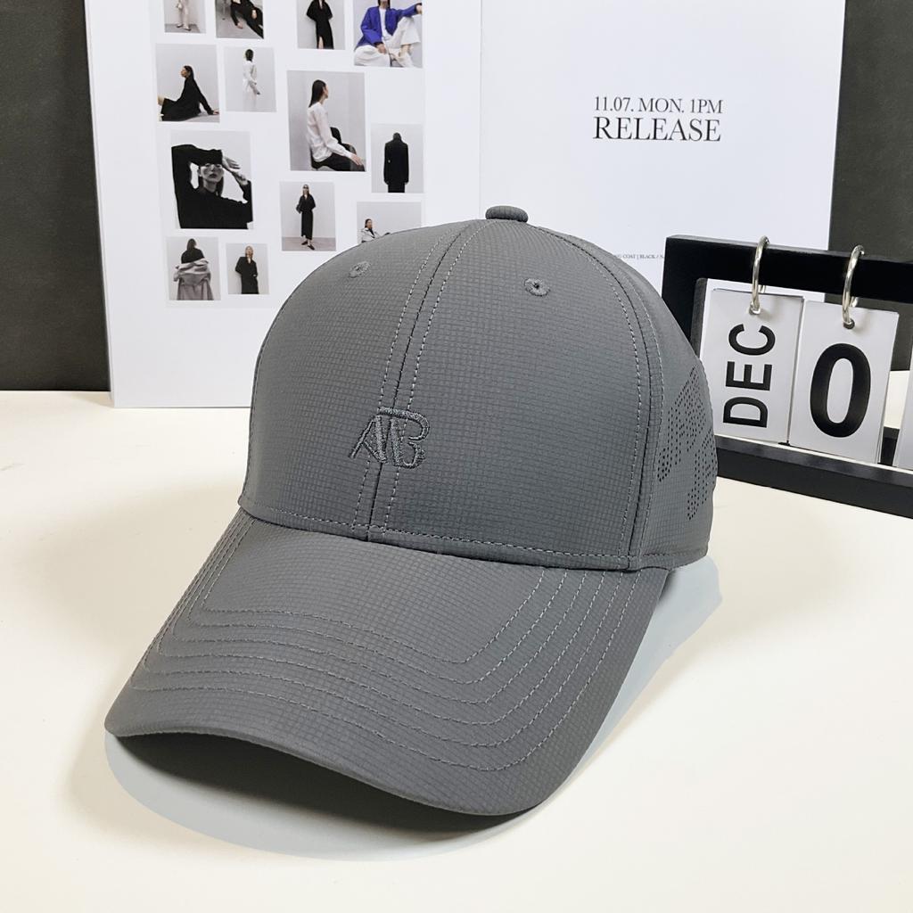 Spring And Summer Simple Letter Embroidery Baseball Cap Female Casual Breathable Versatile Face Small Peaked Cap Male