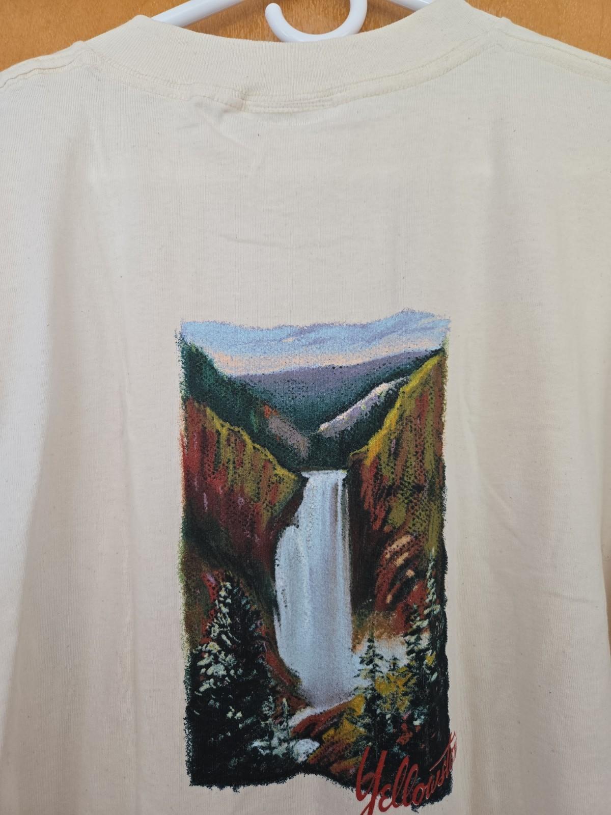 Vintage Yellowstone National Park T-Shirt Mens Large NWOT 1997 Rare Unisex T-Shirt XXXXL