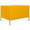 Vidaxl Stolik Kawowy Musztarda 68,5X50X43,5 Cm Stal Walcowana Na Zimno
