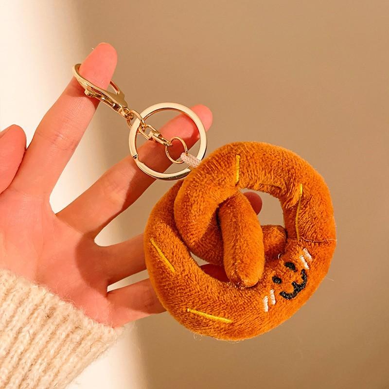 Cute Doll Pendulum Small Gift Pendant Ground Marketing Cartoon Keychain Plush Doll Backpack Bag Lanyard Accessories