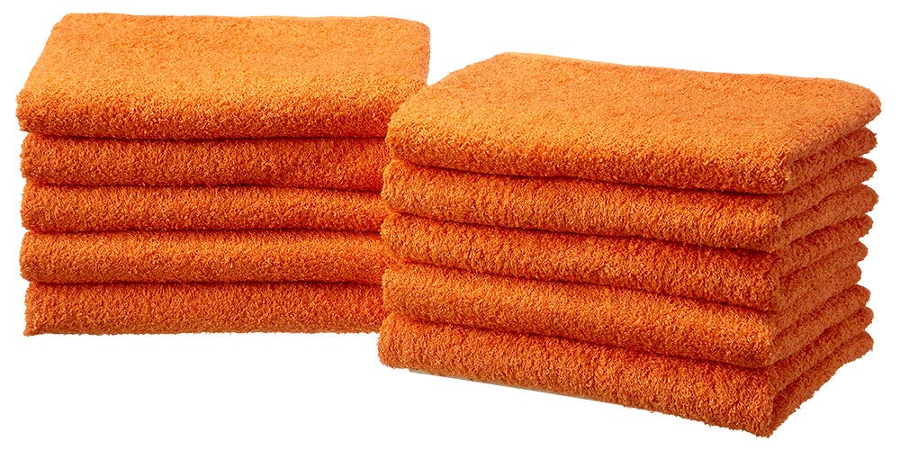 

Набор отельных полотенец Long Face Made in Senshu 32 x Оранжевые длинные, 10 штук, Япония, (приблизительно. 100см), оранжевый