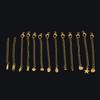 5pcs Stainless Steel Extension Tail Chain Lobster Clasps Connector Extended Chain Bracelet Necklace Jewelry Making DIY Component