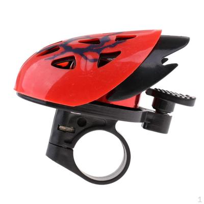 Guidão de Bicicleta Mini Bike de Liga com Capacete - 4 Cores Disponíveis