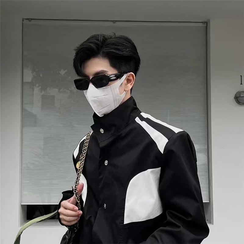 The Same Sunglasses Trendy Girl Personality Fashion Retro Street Shot Hip Hop Sunscreen Sunglasses -