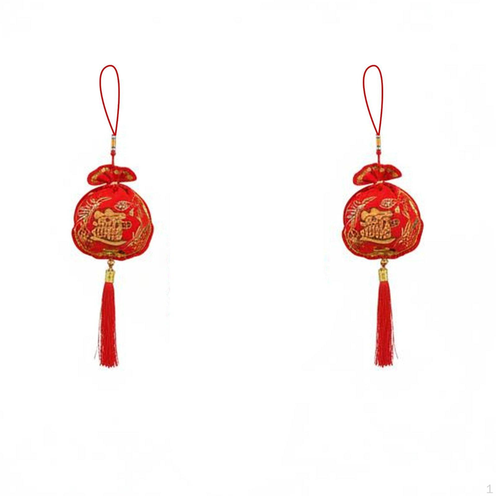 Wedding Hanging Decoration, Chinese Knot Red Chili, Festive Year Decor