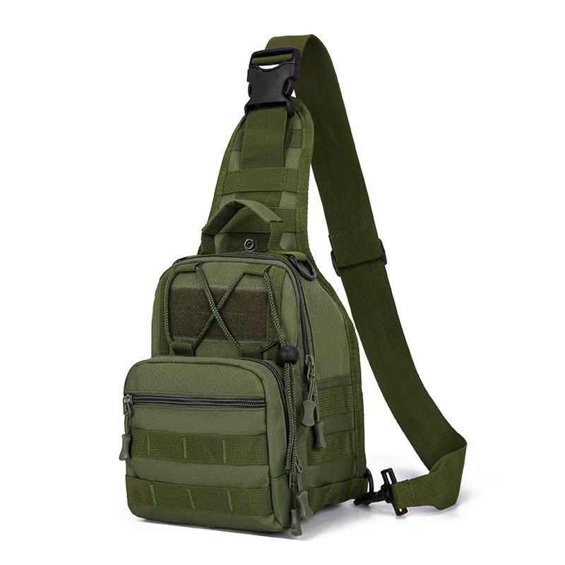 Men's Tactical Camouflage Chest Bag - Multifunctional Outdoor Mountaineering Sling