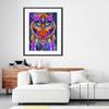 5D Diy Diamond Painting Colorful Owl Cross Stitch Set Full Diamond Embroidery Mosaic Art Picture of Rhinestones Decor Gift