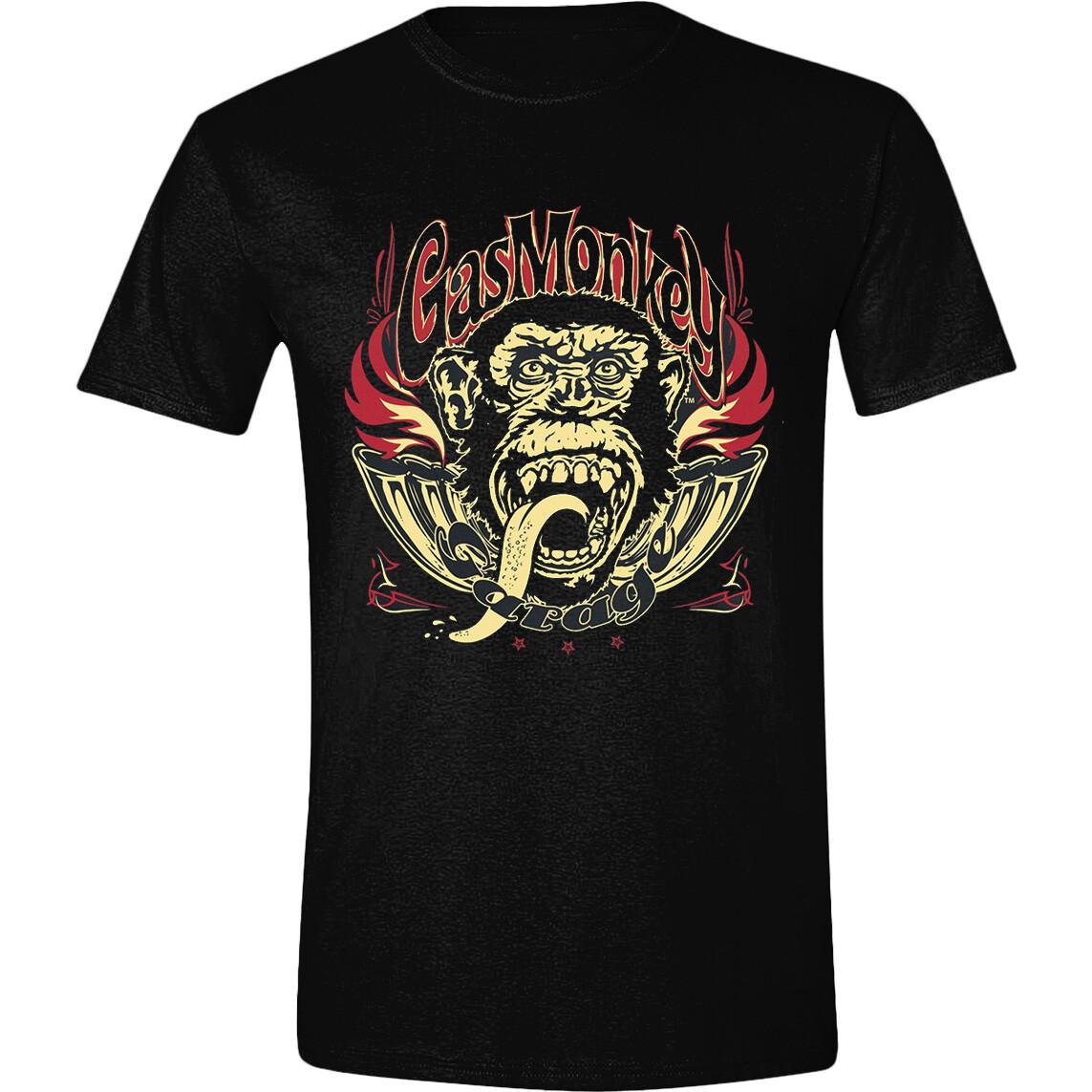 Gas Monkey Garage Flamed Exhaust Official Merchandise T-shirt MLXL2XL New XXL