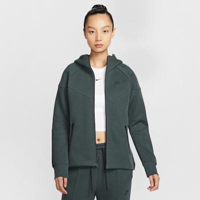 Nike Jackets Women s Dark Green Hooded Moderate Other L