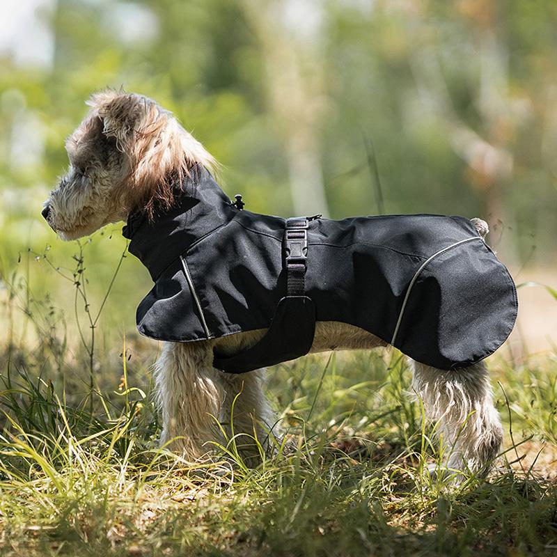 Pet Dog Waterproof Raincoat Outdoor Small Medium Size Dog Universal Teddy Bichon Puppy Clothes Pet Apparel Casual Raincoat