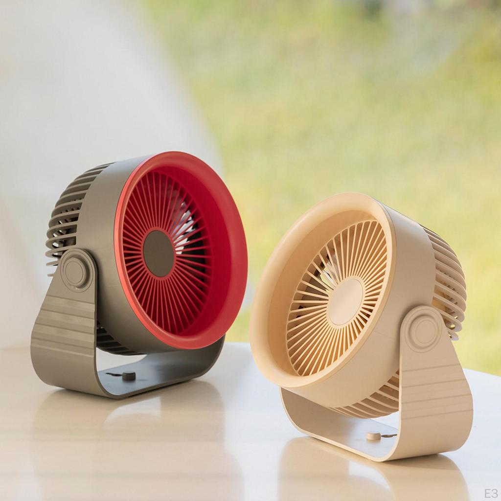 Compact Fan with Adjustable Angle And Multiple Speeds for Home Office Use