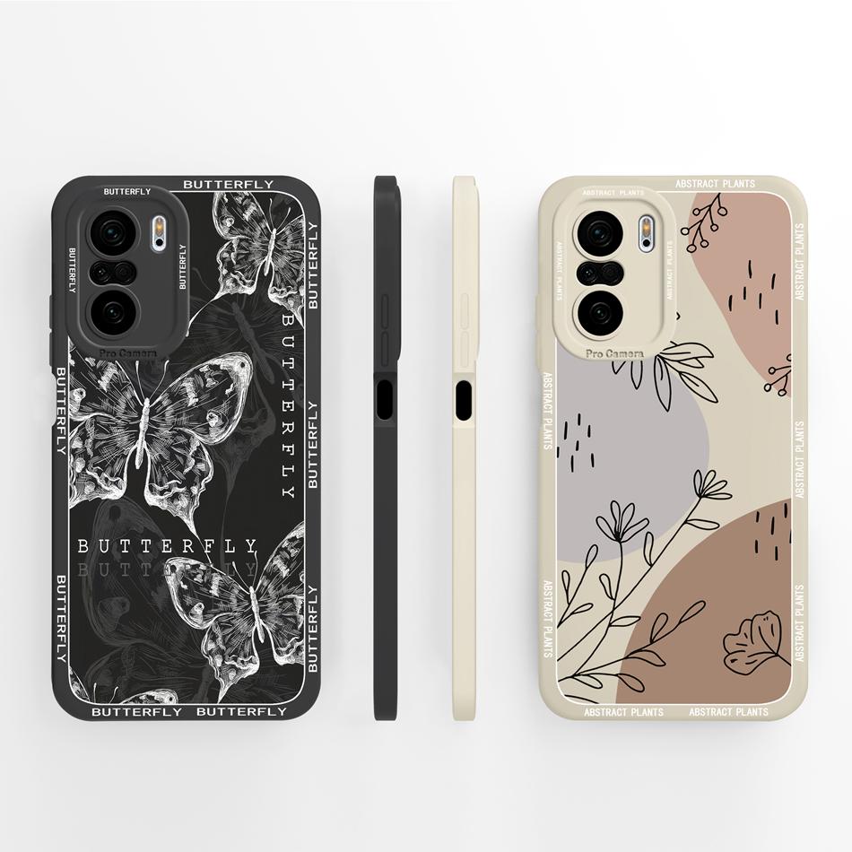 For Poco F3 GT Case Cute Panda Soft Liquid Silicone Camera Protection Shockproof Phone Cover For Poco F 3 PocoF3 Back Covers