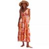 French High-End 2026 Spring/Summer Women's Sexy Printed Spaghetti Strap Dress