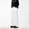 JYL Men's Wide-Leg Jeans American Vintage Niche Wasteland Slim Cleanfit Denim Pants