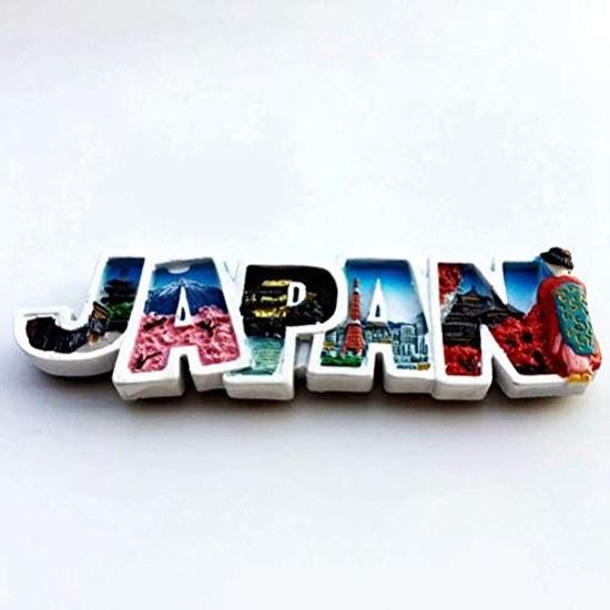 Japan 3D Refrigerator Magnet Craft Souvenir Resin Collection Travel Gift