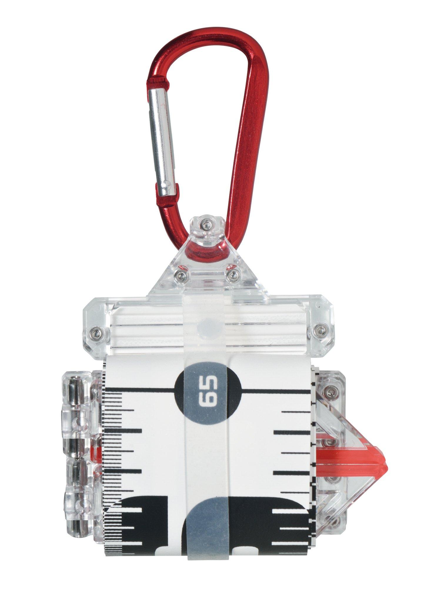 

Daiichi Seiko Fishing Scale, Nogi Scale 65, White, Fishing Measure, Fish Scale, Fishing Measure