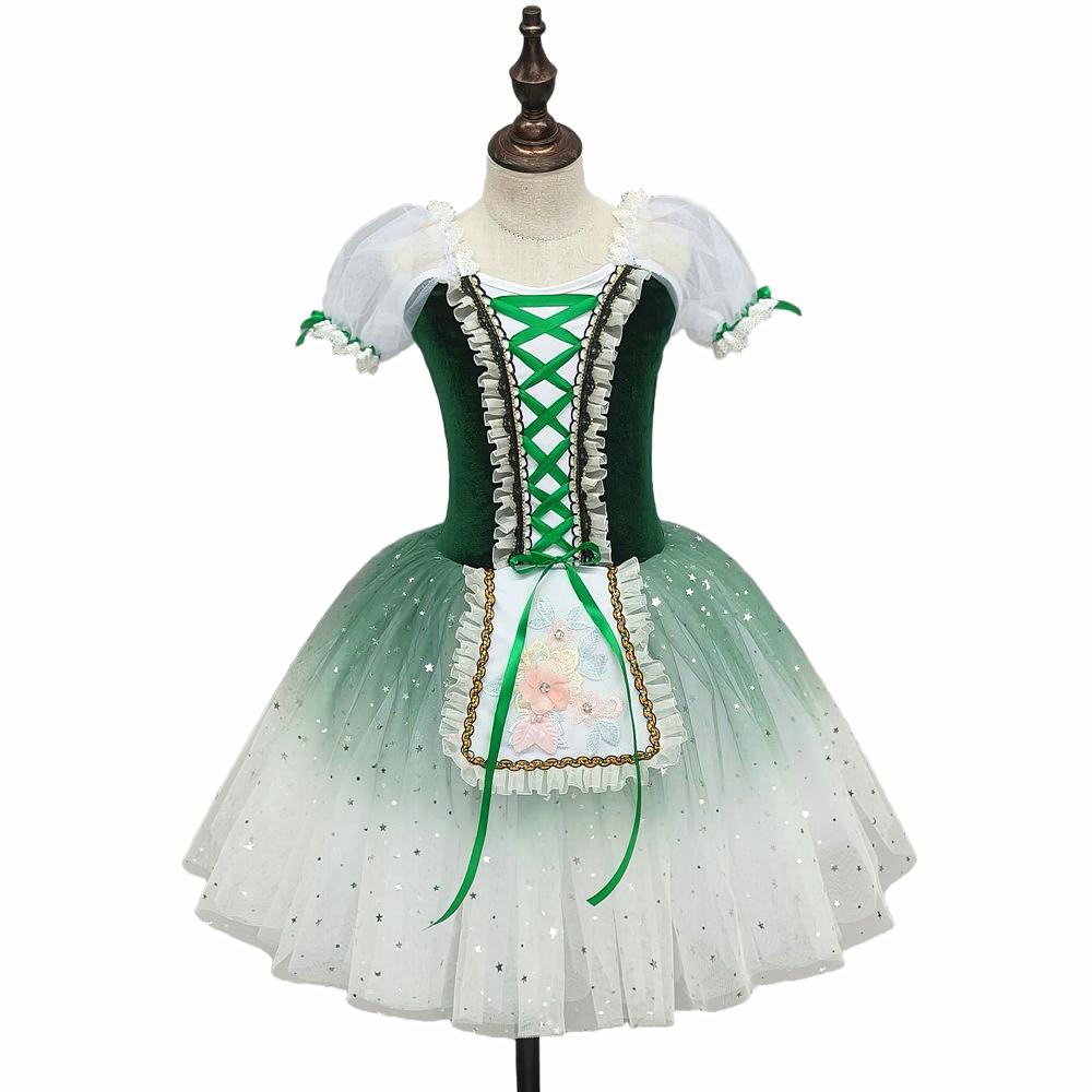 Children's Ballet Skirt Girls' Dance Skirt Campus Dance Programs Ballet Dancer Costumes Stage Collective Performance Costumes