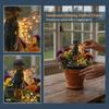 1Pc Elf Girl Watering Theme Garden Decoration Pile Outdoor Decoration Courtyard Decoration Festival Party Decoration Gift
