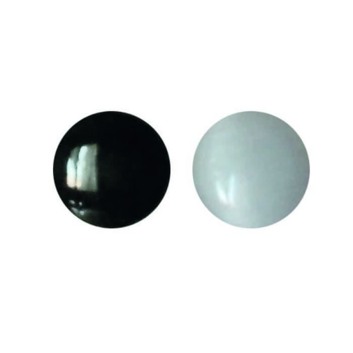 METAL ROND 3/4/5/6 THERMO NOIR BLANC 176 Pces - {couleur}